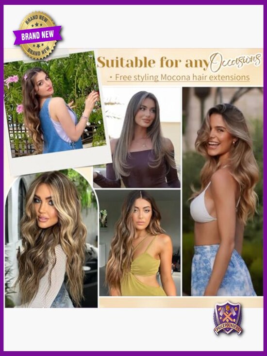 Clip in Real Human Hair Extensions 14 Inch 7pcs 130g Straight main image 7